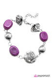 Paparazzi "Easter Island - Purple" bracelet Paparazzi Jewelry