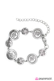 Paparazzi "Easy Does It" Silver Bracelet Paparazzi Jewelry