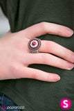 Paparazzi "Easy Mark" Red Ring Paparazzi Jewelry
