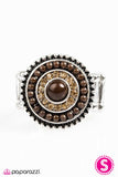 Paparazzi "Easy Mark" Brown Ring Paparazzi Jewelry