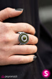 Paparazzi "Easy Mark" Green Ring Paparazzi Jewelry