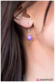 Paparazzi "Easy On The Eyes - Purple" necklace Paparazzi Jewelry