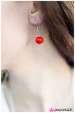 Paparazzi "Easy On The Eyes - Red" necklace Paparazzi Jewelry