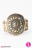 Paparazzi "Easy on the Glitter" Brass Ring Paparazzi Jewelry