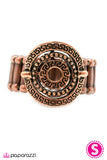 Paparazzi "Easy Target - Copper" ring Paparazzi Jewelry