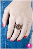 Paparazzi "Easy Target - Copper" ring Paparazzi Jewelry