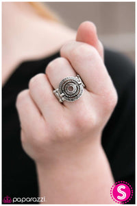 Paparazzi "Easy Target - Silver" ring Paparazzi Jewelry