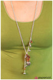 Paparazzi "Eat Your Heart Out" Brown Necklace & Earring Set Paparazzi Jewelry