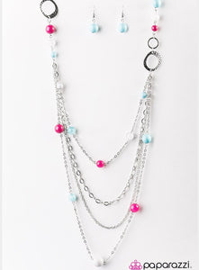 Paparazzi "Rainbow Radiance" Multi Necklace & Earring Set Paparazzi Jewelry