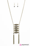 Paparazzi "Egyptian Escape - Brass" necklace Paparazzi Jewelry