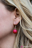 Paparazzi "Egyptian Spell" Pink 035XX Necklace & Earring Set Paparazzi Jewelry