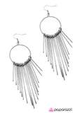 Paparazzi "Egyptian Sun" Black Earrings Paparazzi Jewelry