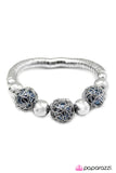 Paparazzi "Elegant Entrapment - Blue" bracelet Paparazzi Jewelry