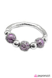 Paparazzi "Elegant Entrapment - Purple" bracelet Paparazzi Jewelry