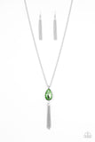 Paparazzi "Elite Shine" Green Necklace & Earring Set Paparazzi Jewelry