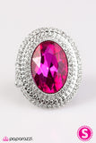 Paparazzi "Empire Built" Pink Ring Paparazzi Jewelry