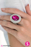 Paparazzi "Empire Built" Pink Ring Paparazzi Jewelry