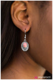 Paparazzi "Enchanted Cliffs" Orange Earrings Paparazzi Jewelry