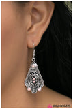 Paparazzi "Enchant Me - Pink" earring Paparazzi Jewelry