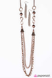 Paparazzi "Endless Journey - Copper" necklace Paparazzi Jewelry