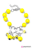Paparazzi "Endless Love" Yellow Bracelet Paparazzi Jewelry