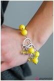 Paparazzi "Endless Love" Yellow Bracelet Paparazzi Jewelry