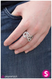 Paparazzi "Endlessly Endless - White" ring Paparazzi Jewelry