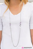 Paparazzi "Endlessly Entwined - Purple" necklace Paparazzi Jewelry