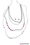 Paparazzi "Endless POSH-ibilities! - Pink" necklace Paparazzi Jewelry