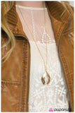Paparazzi "Enlightenment - Gold" necklace Paparazzi Jewelry
