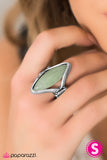 Paparazzi "Escape The Ordinary - Green" ring Paparazzi Jewelry