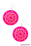 Paparazzi "Escape To Paradise" Pink Earrings Paparazzi Jewelry