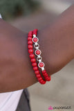 Paparazzi "Everest Explorer" Red Bracelet Paparazzi Jewelry