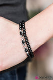 Paparazzi "Everest Explorer" Black Bracelet Paparazzi Jewelry