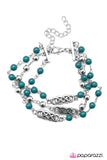 Paparazzi "Ever Everlasting - Blue" bracelet Paparazzi Jewelry