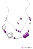 Paparazzi "Ever So Sweet - Purple" necklace Paparazzi Jewelry