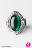 Paparazzi "Everyday Is A Fairy Tale" Green Ring Paparazzi Jewelry