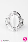 Paparazzi "Everyday Is A Fairy Tale" White Ring Paparazzi Jewelry