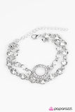 Paparazzi "Everyday Shine" White Bracelet Paparazzi Jewelry