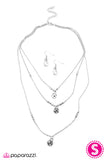 Paparazzi "Every Little Thing She Does Is Magic" Silver Necklace & Earring Set Paparazzi Jewelry