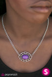 Paparazzi "Every Summer Has A Story" Purple Necklace & Earring Set Paparazzi Jewelry