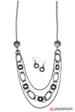 Paparazzi "Everything Under The Sun - Black" necklace Paparazzi Jewelry