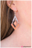 Paparazzi "Every Which Way - Orange" earring Paparazzi Jewelry