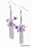 Paparazzi "Excited To BEAD Here!" Purple Earrings Paparazzi Jewelry