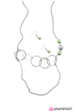 Paparazzi "Expressionist - Green" necklace Paparazzi Jewelry