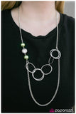 Paparazzi "Expressionist - Green" necklace Paparazzi Jewelry