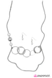 Paparazzi "Expressionist - White" necklace Paparazzi Jewelry