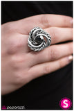 Paparazzi "Eye Of The Hurricane" Silver Ring Paparazzi Jewelry