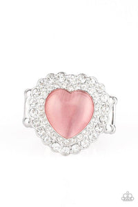 Paparazzi "Lovely Luster" Pink Ring Paparazzi Jewelry