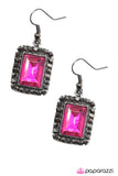 Paparazzi "Fairest Of Them All" Pink Earrings Paparazzi Jewelry